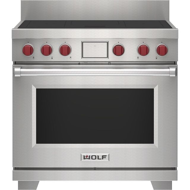 Wolf® 36" Stainless Steel Range Riser-1