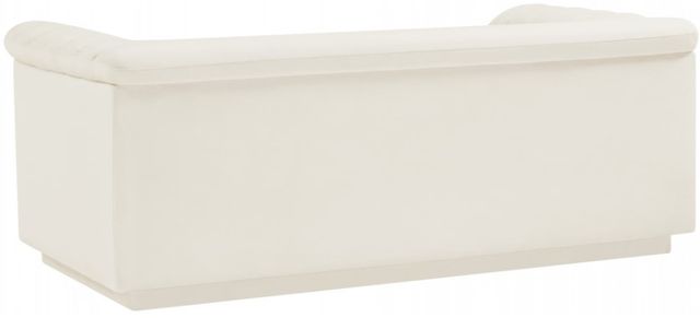 Meridian Furniture Cascade Cream Velvet Loveseat-3