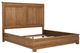 Legacy Classic Echelon Heritage Walnut King Upholstered Sleigh Bed-0