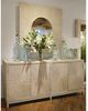 Dovetail Furniture Melrose Gray White Wash Sideboard-1