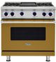 Viking® 7 Series 36" Golden Hour Pro Style Natural Gas Range with Griddle-0