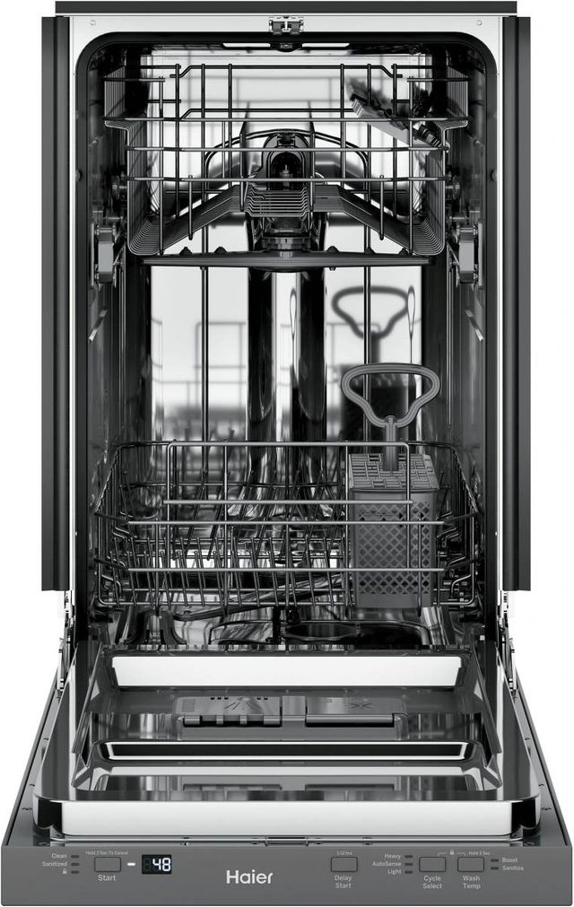 Haier 18" Stainless Steel Built In Dishwasher-1