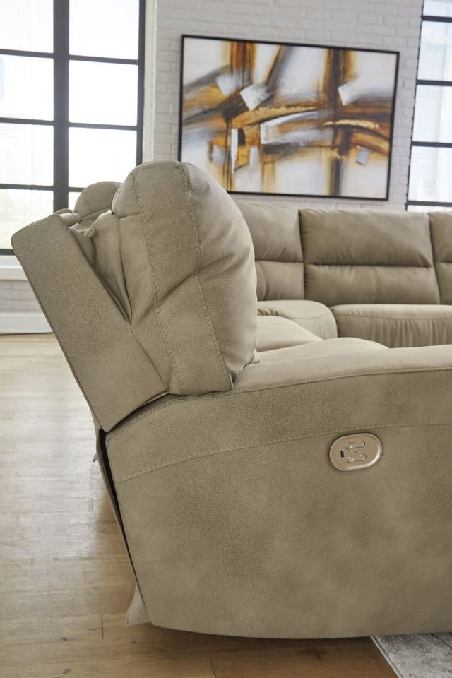 Signature Design by Ashley® Next-Gen DuraPella 3-Piece Sand Power Reclining Sectional-4