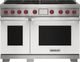 Wolf® 48" White Pro Style Dual Fuel Range-0