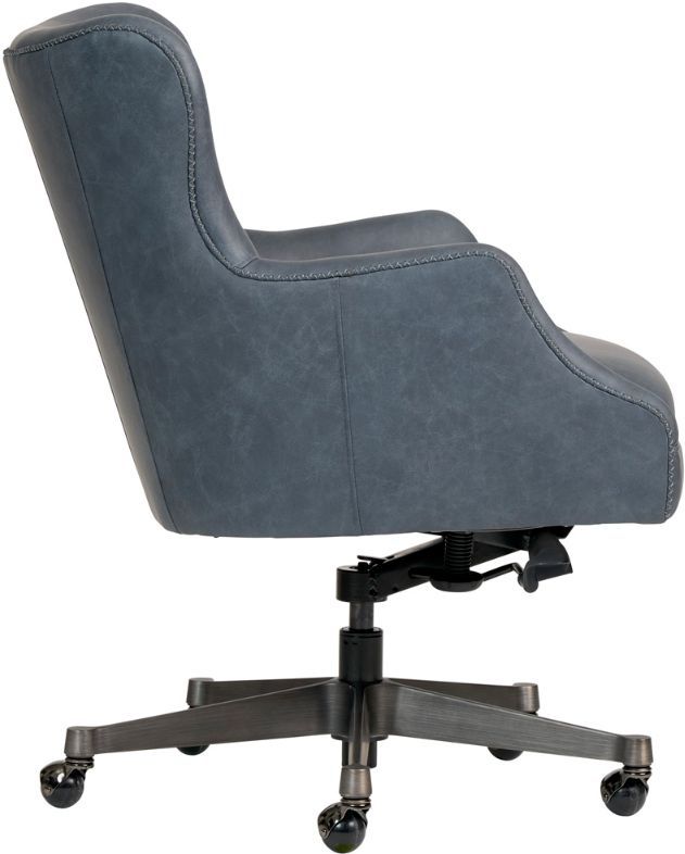 aspenhome® Blake Venetian Blue Executive Chair-3