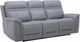 Liberty Furniture Cooper 3-Piece Blue Gray Leather Power Reclining Living Room Seating Set-1