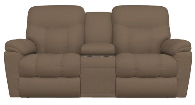 La-Z-Boy® Morrison Cappuccino Manual Reclining Loveseat with Console-1