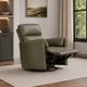 Parker House® Radius Lyric Sage Leather Power Swivel Glider Recliner P1-4