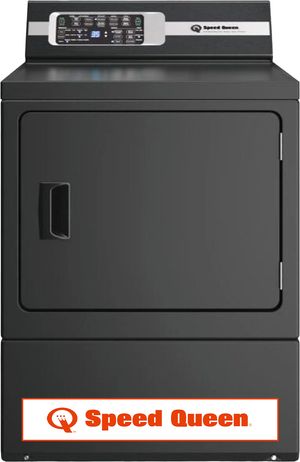 Speed Queen® DR7 7.0 Cu. Ft. Matte Black Front Load Electric Dryer