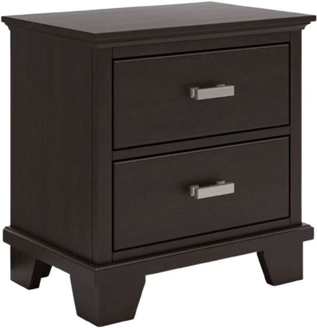 Signature Design by Ashley® Covetown Dark Brown Nightstand-0
