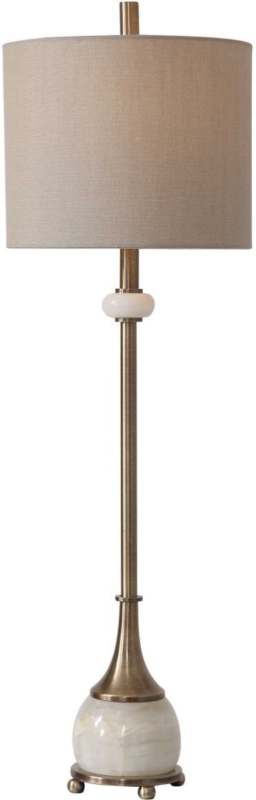 Uttermost® Natania Plated Brass Buffet Lamp-0