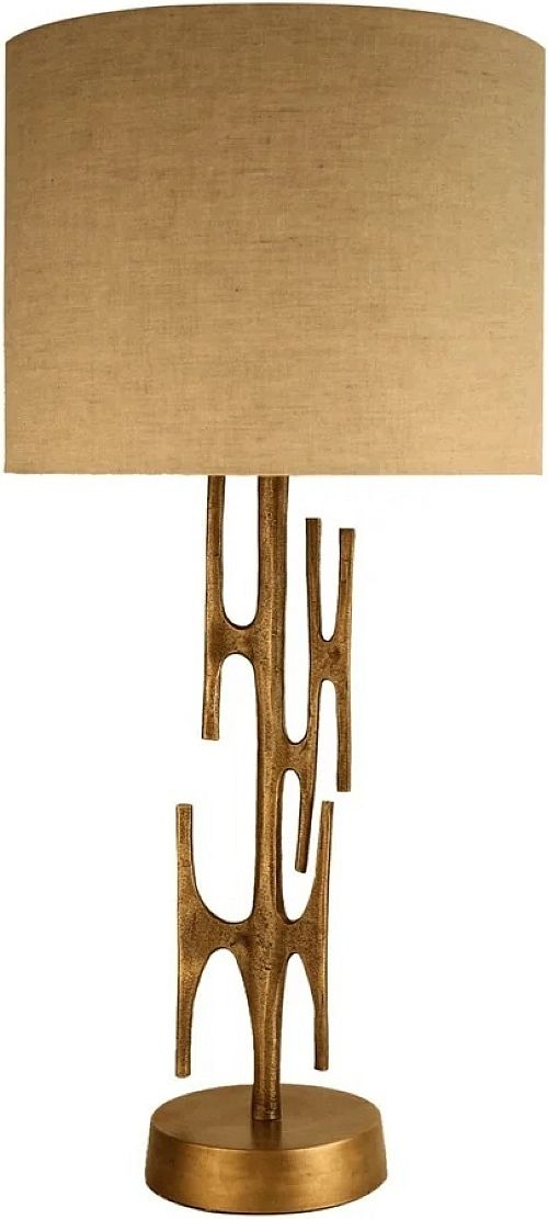 LH Home Skye Niko Antique Brass Table Lamp-0