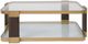 Uttermost® Ryles Gold Glass Coffee Table-4