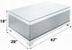ACME Furniture Mallika Mirrored Top Coffee Table with Faux Crystals Base-2