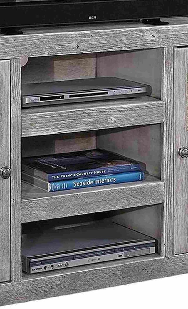Aspenhome® Avery Loft Ghost Black 65" Highboy Console w/ 2 Doors-1