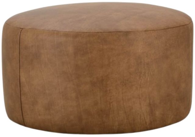 Rowe® Customizable Cleo Leather Ottoman-3