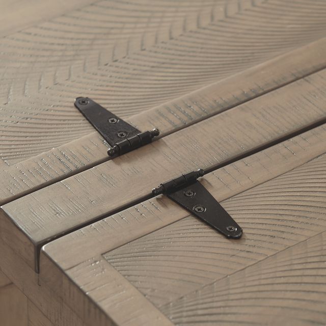 Signature Design by Ashley® Aldwin Gray Coffee Table with Lift Top Storage-4