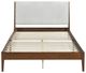 Homelegance® Jasper Chestnut/Light Gray California King Platform Bed-4