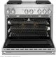 JennAir® Noir™ 36" Stainless Steel Pro Style Dual Fuel Range-1
