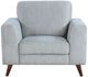 Homelegance® Broadway Blue/Gray Chair-2