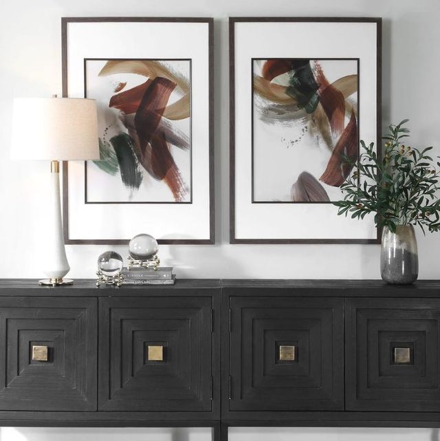 Uttermost® Velocity 2-Piece Framed Abstract Prints-1
