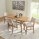 Flexsteel® Millwork Rustic Umber Friendship Table-1