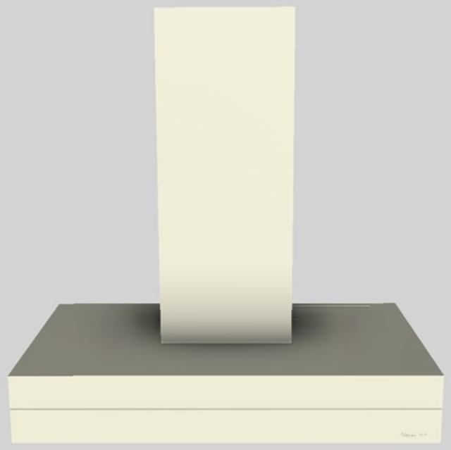 Vent-A-Hood® K Series 36" Biscuit Contemporary Wall Mounted Range Hood-0