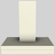 Vent-A-Hood® K Series 36" Biscuit Contemporary Wall Mounted Range Hood-0