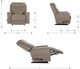 La-Z-Boy® Ace Sand Manual Rocking Recliner-2