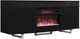Bell'O® New Enterprise Classic Flame Black TV Stand-0