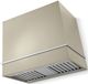 AGA Loge 36" Fawn Wall Mounted Range Hood with Polished Chrome Trim-0