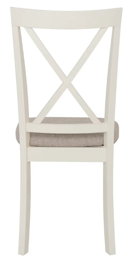 Powell® Jane Gray/Vanilla White Side Chair-4