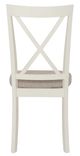 Powell® Jane Gray/Vanilla White Side Chair-4