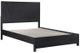 Winners Only® Fresno Charcoal California King Bed-1