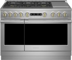 Monogram® Statement Collection 48" Stainless Steel Pro Style Natural Gas Range