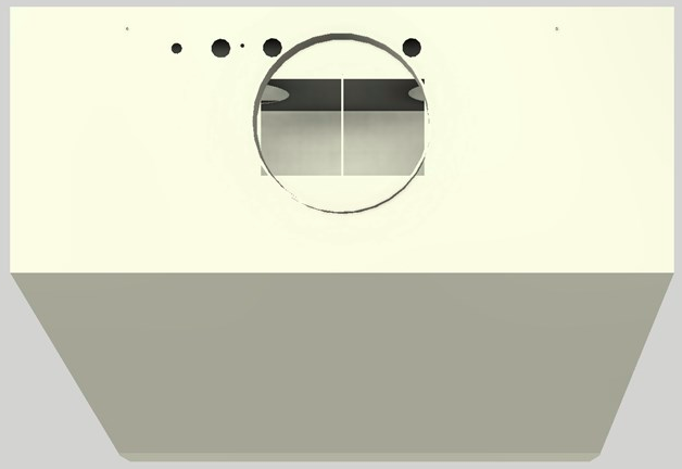 Vent-A-Hood® 36" Biscuit Wall Hood-2