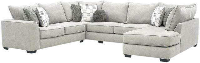 Albany Industries 3-Piece Glenrock Gray Sectional-0