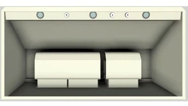Vent-A-Hood® 48" Wall Mount Range Hood-Biscuit-3
