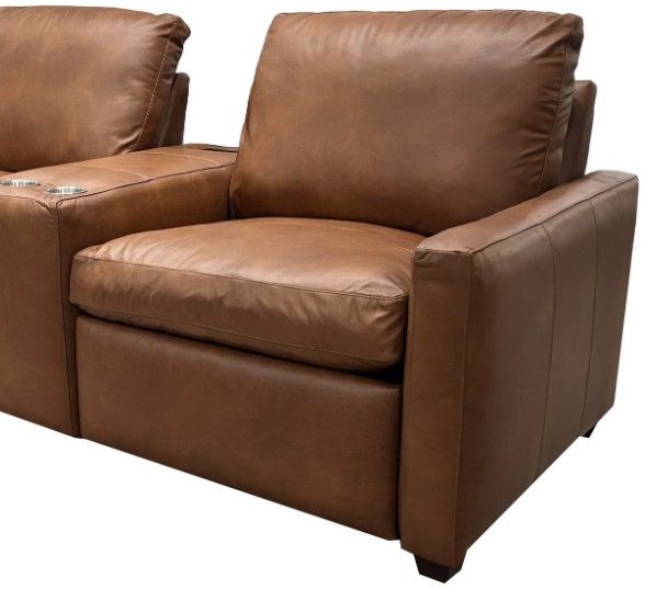 Mayo Furniture Customizable Leather Power Reclining Sectional-1