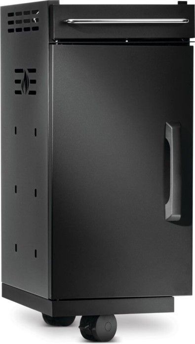 Napoleon Rogue® PRO-S Matte Black Under Grill Storage Cart-3