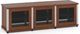Salamander Designs® Synergy Model 237 AV Cabinet-Dark Cherry/Aluminum-0