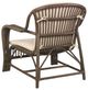 Century® Curate Simone Flax/Mink Gray Lounge Chair-1