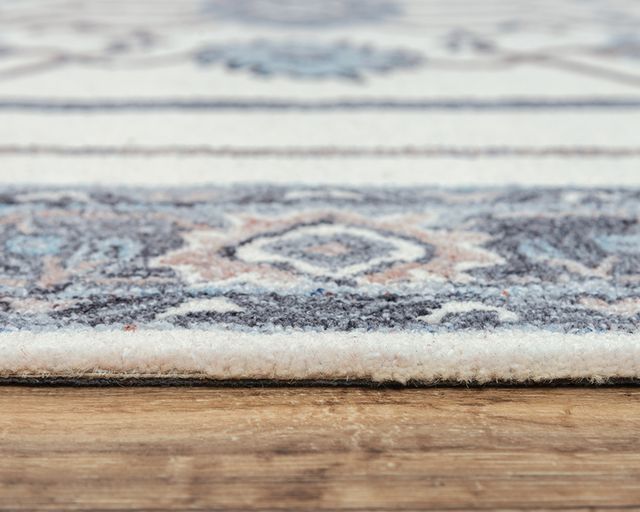 Rizzy Home Essence Neutral 5'x8' Rectangular Rug-1