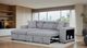 Furniture of America® Chatteris Gray Sectional-3