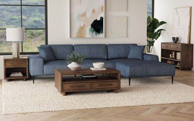 Elements International Brisbane Brown Console Table-1