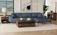 Elements International Brisbane Brown Console Table-1