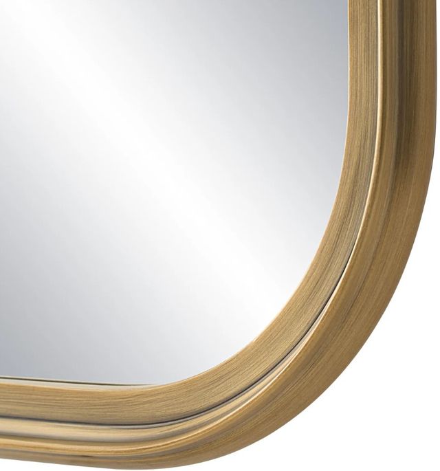 Renwil® Jyn Brushed Brass Accent Mirror-4