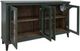 International Furniture Direct Genova Forest Green Console-3