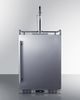 Summit® Commercial 24" Stainless Steel Built-In Outdoor Beer Kegerator-1