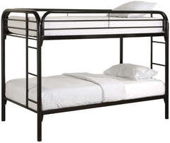 Coaster® Morgan Black Twin/Twin Bunk Bed 
